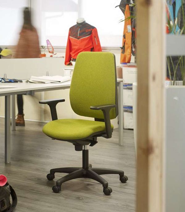 Fauteuil ergonomique vert pomme