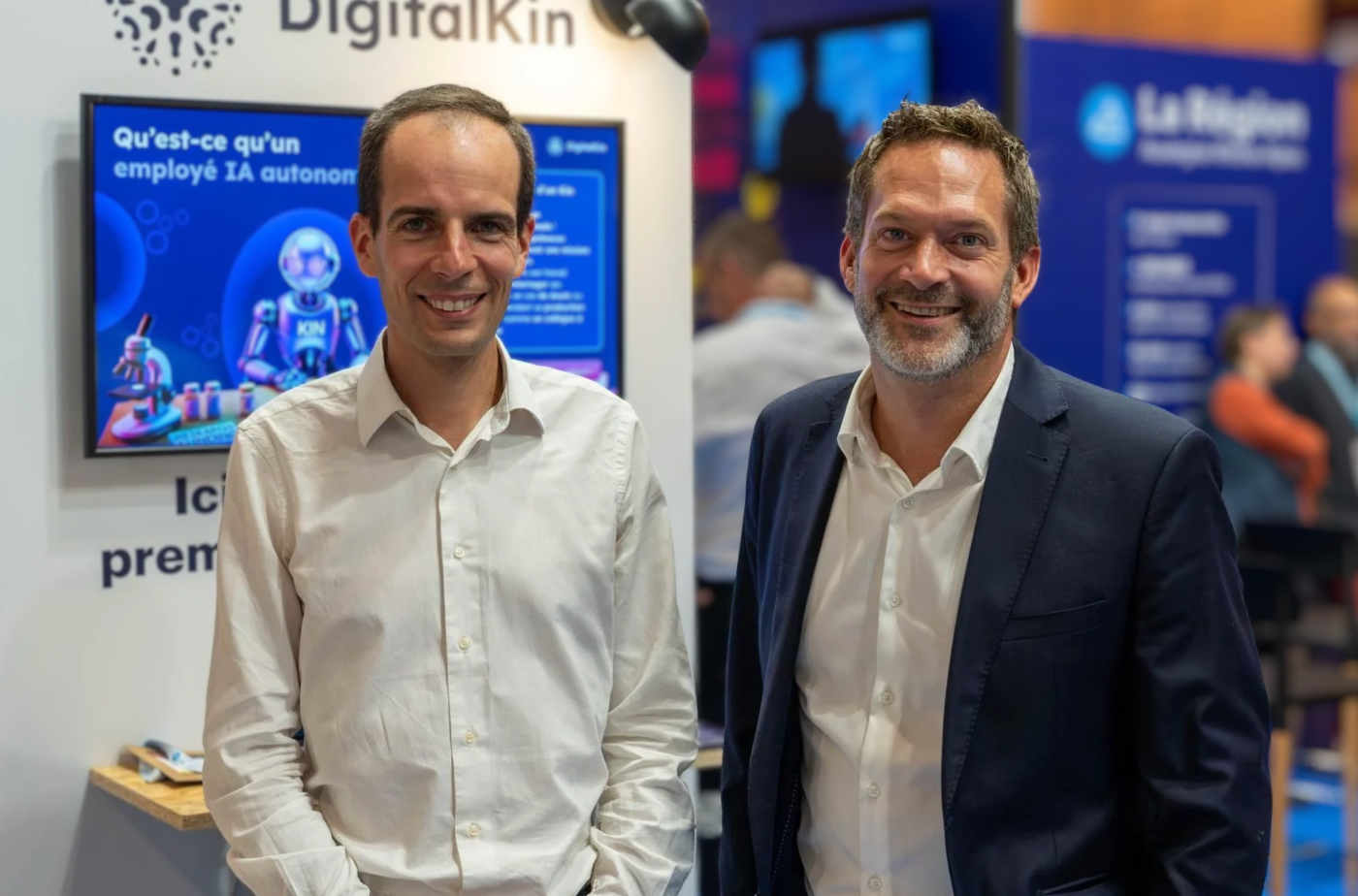 Emmanuel Théry & Sébastien Deschaux, DigitalKin co-founders.