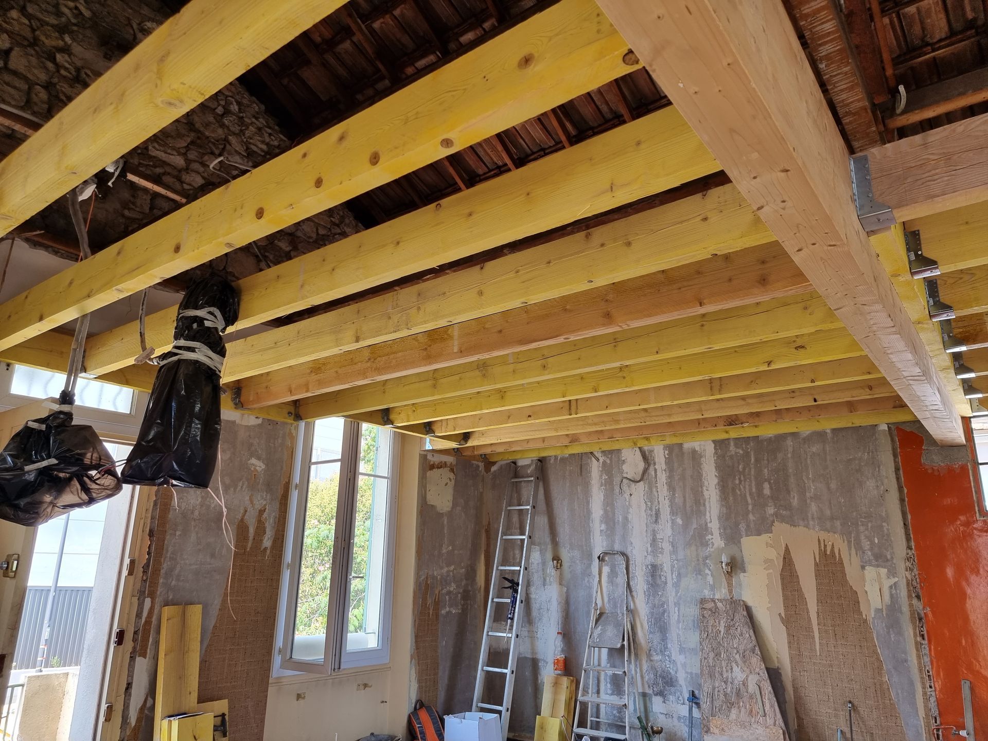 Image de charpente pour toiture