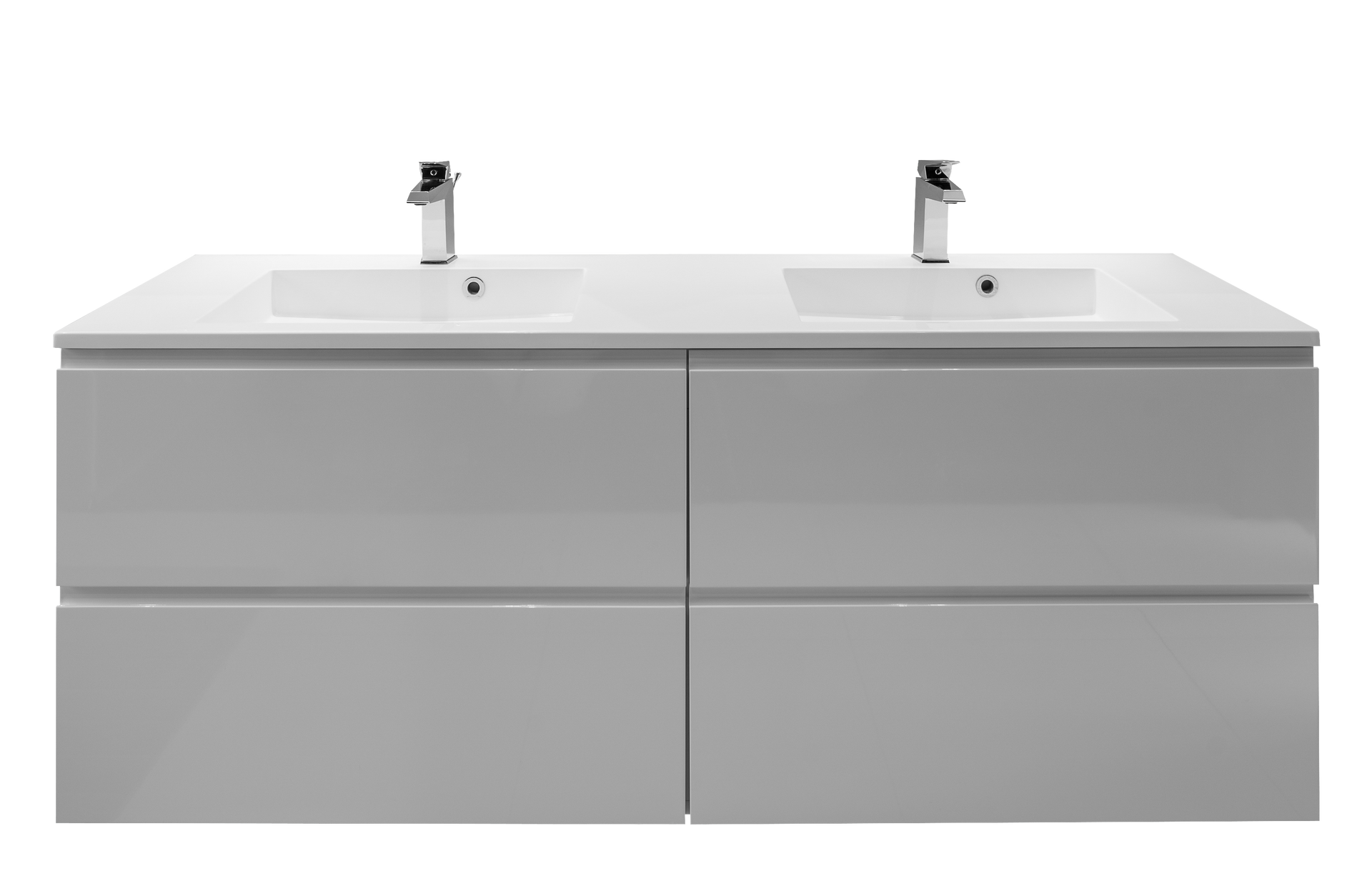 Meuble double vasque de salle de bains