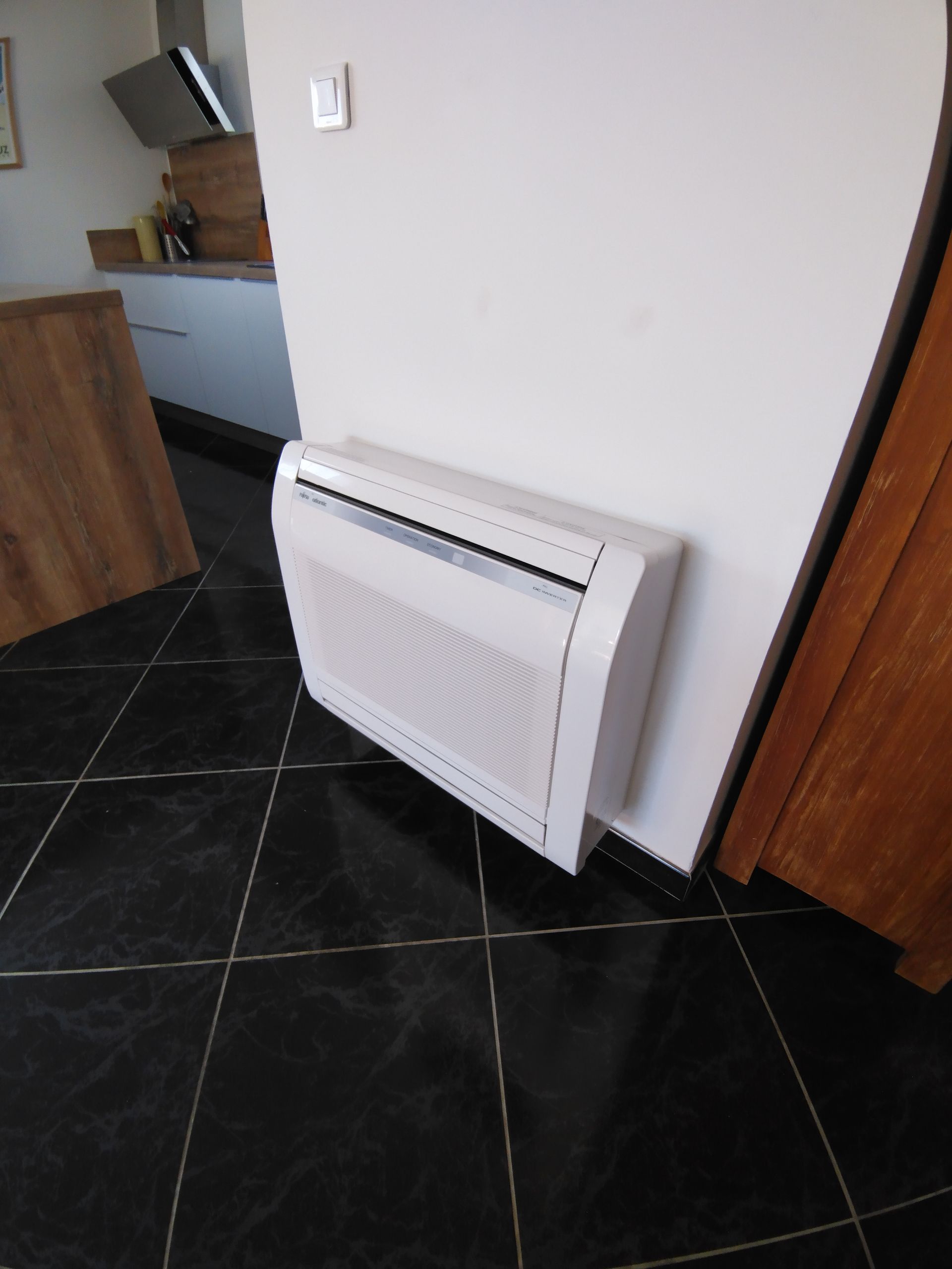 Radiateur relié à une chaudière