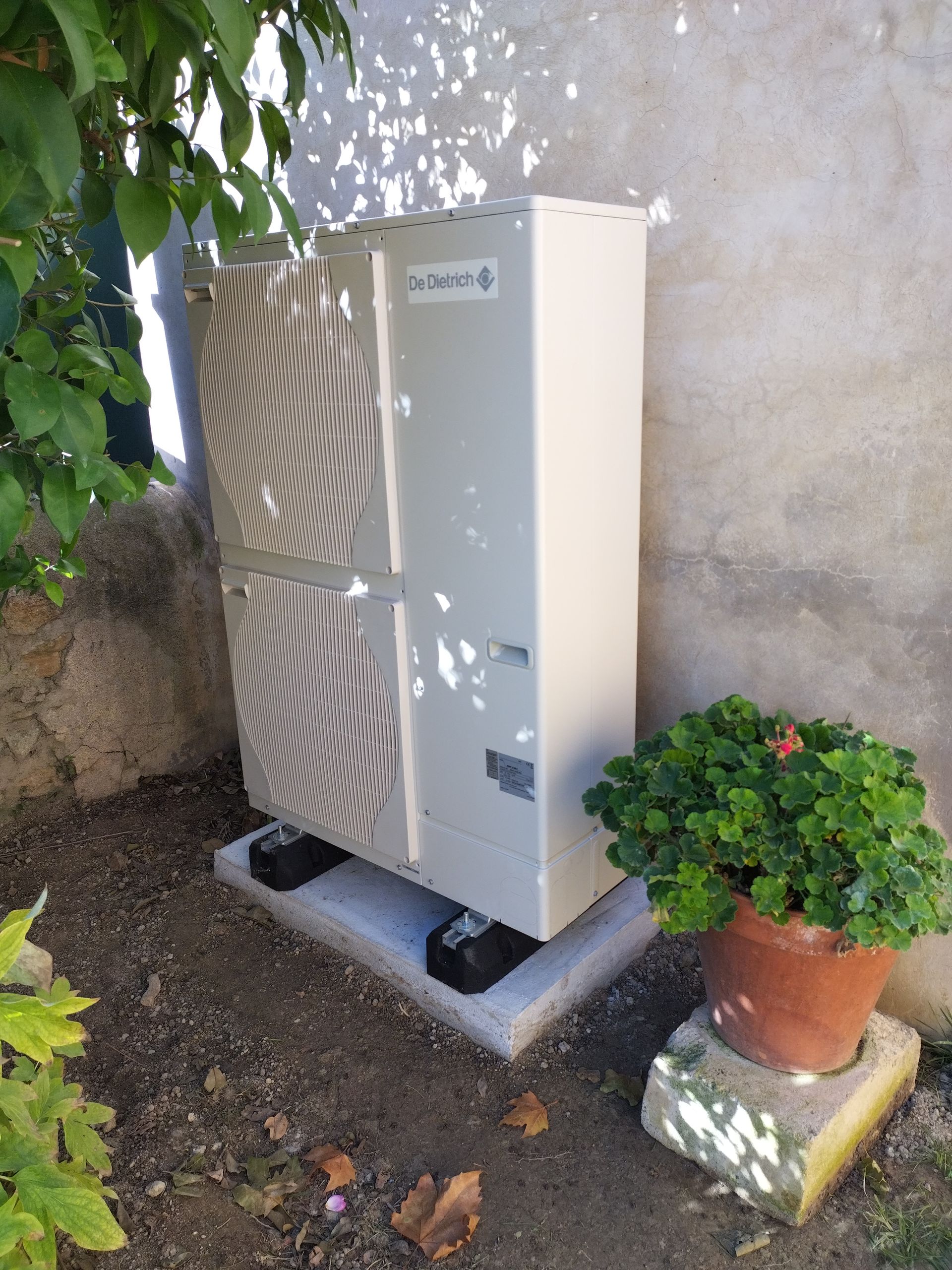 Pompe à chaleur avec double entrée