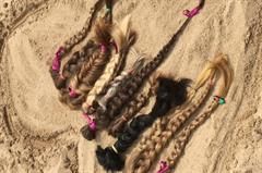 Haarspende Foto Foto Haarspende