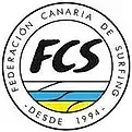 Un logotipo para la federación canaria de surf.
