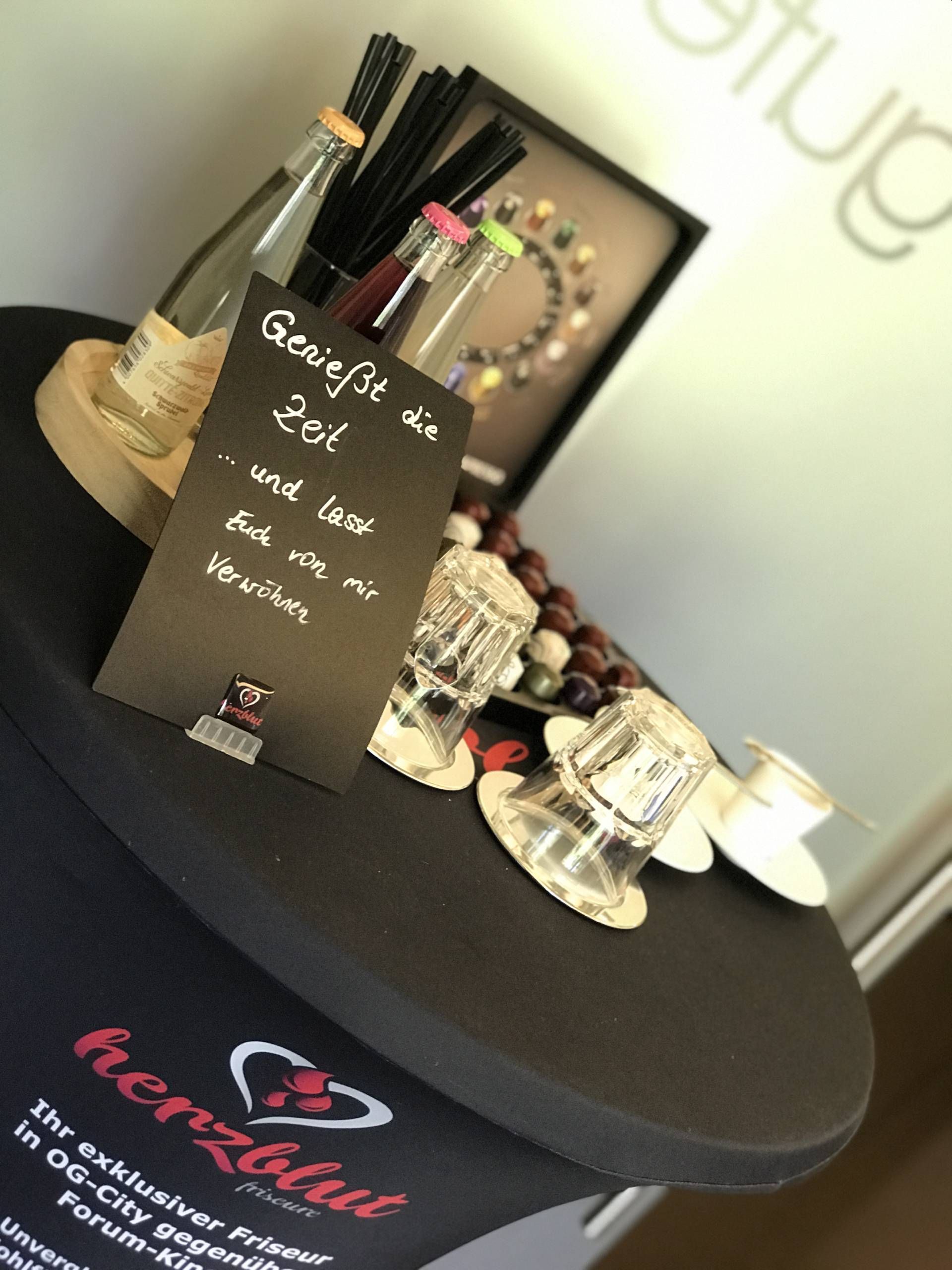 VIP-Room Begrüßung