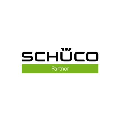 Es un logotipo de una empresa llamada Schuco.