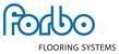 Das Logo von Forbo Flooring Systems ist blau und weiß.