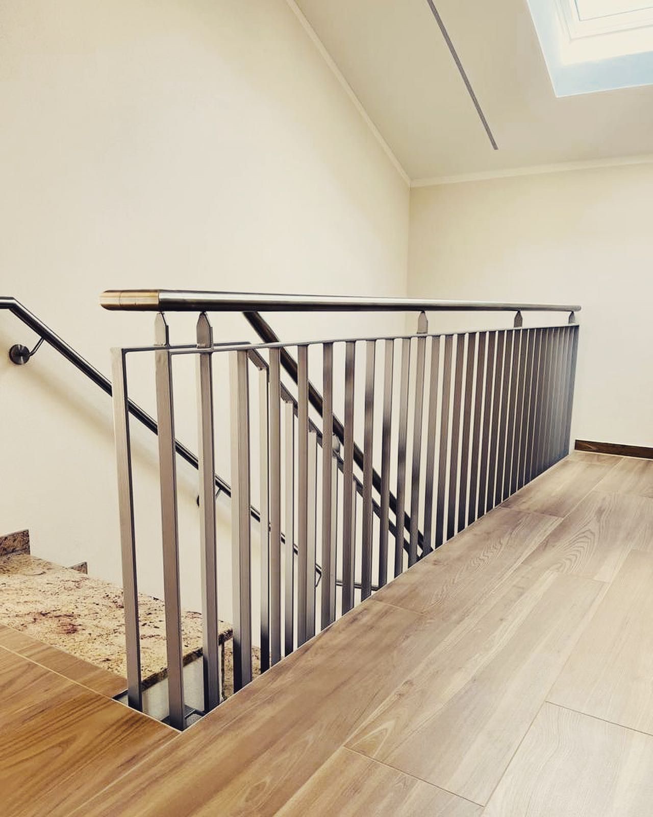 Metallbau Treppenhaus Geländer