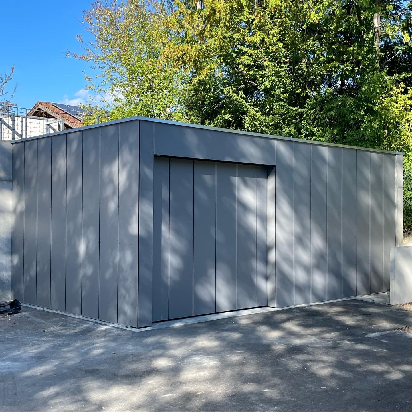 Stahlbau - Lagerhalle