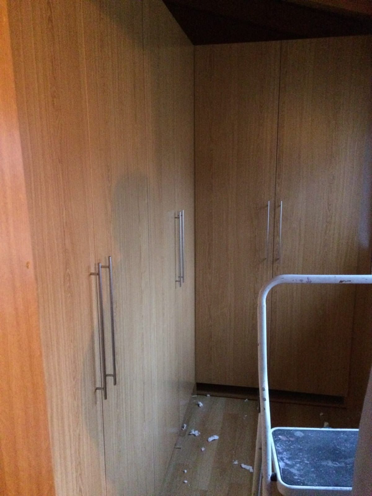 Armarios en forma de L de 