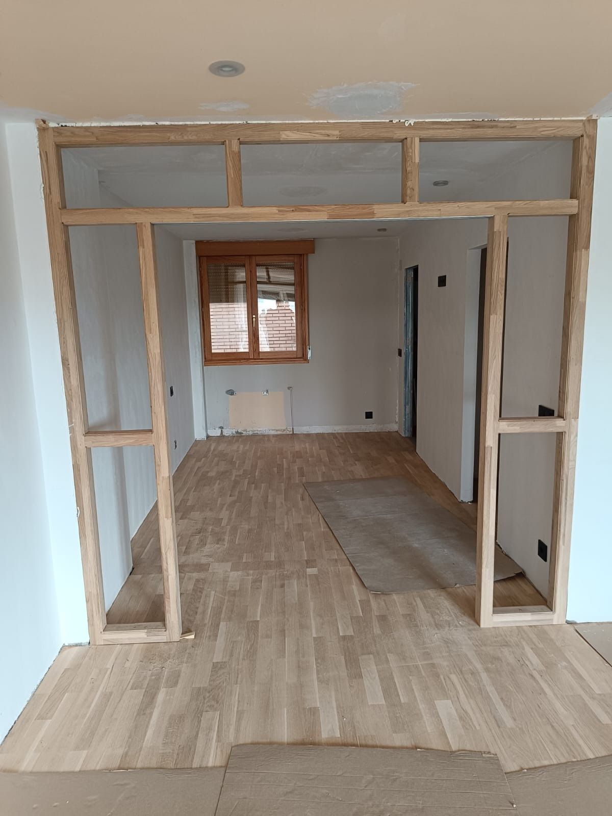 Vista interior de una habitación 