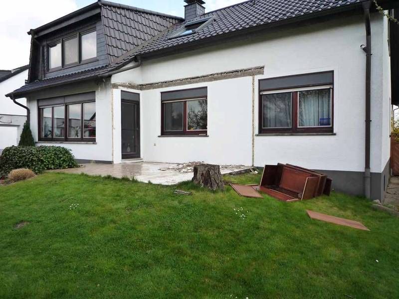 Terrassenanbau vorher