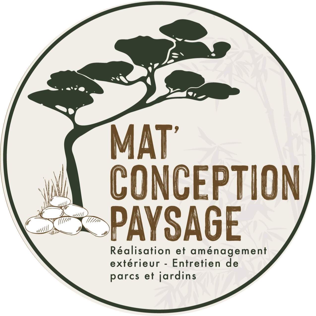 Logo Mat' Conception Paysage