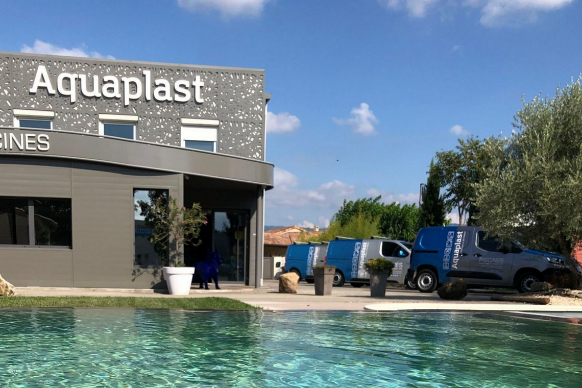 Devanture du magasin Aquaplast