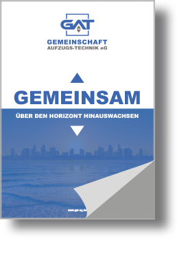 Ein blau-weißes Buch mit dem Titel gemeinsam