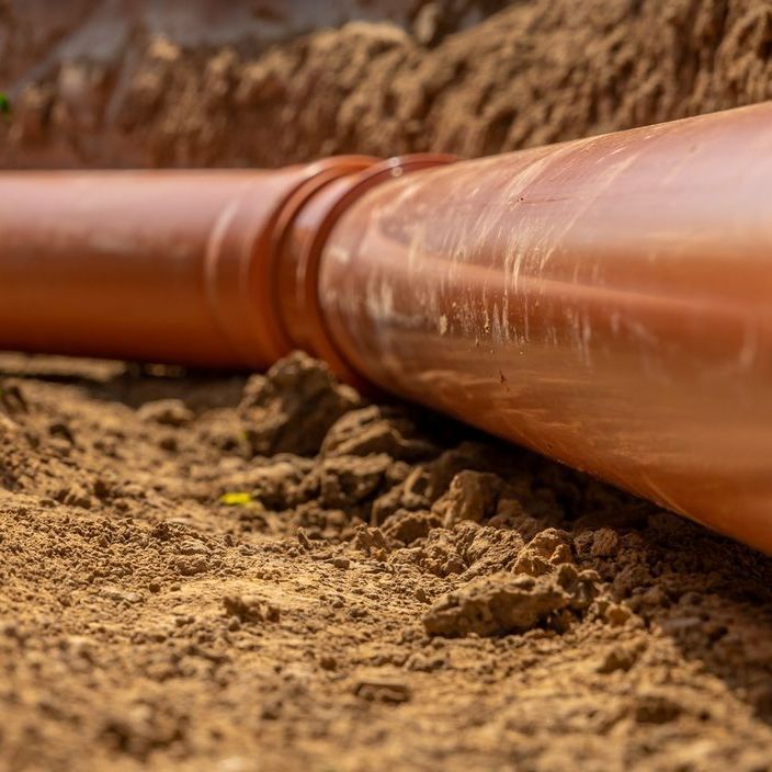 Un tuyau de canalisation