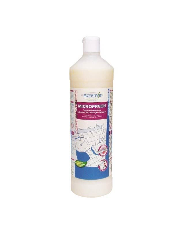 Bouteille de solution nettoyante