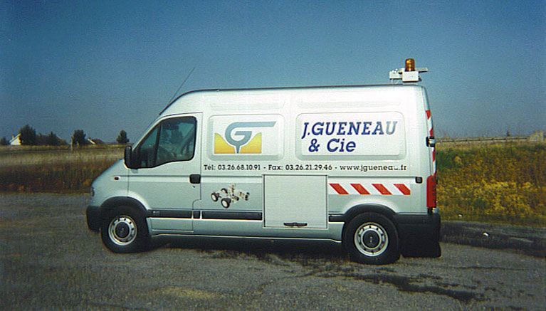 Fourgonnette blanche