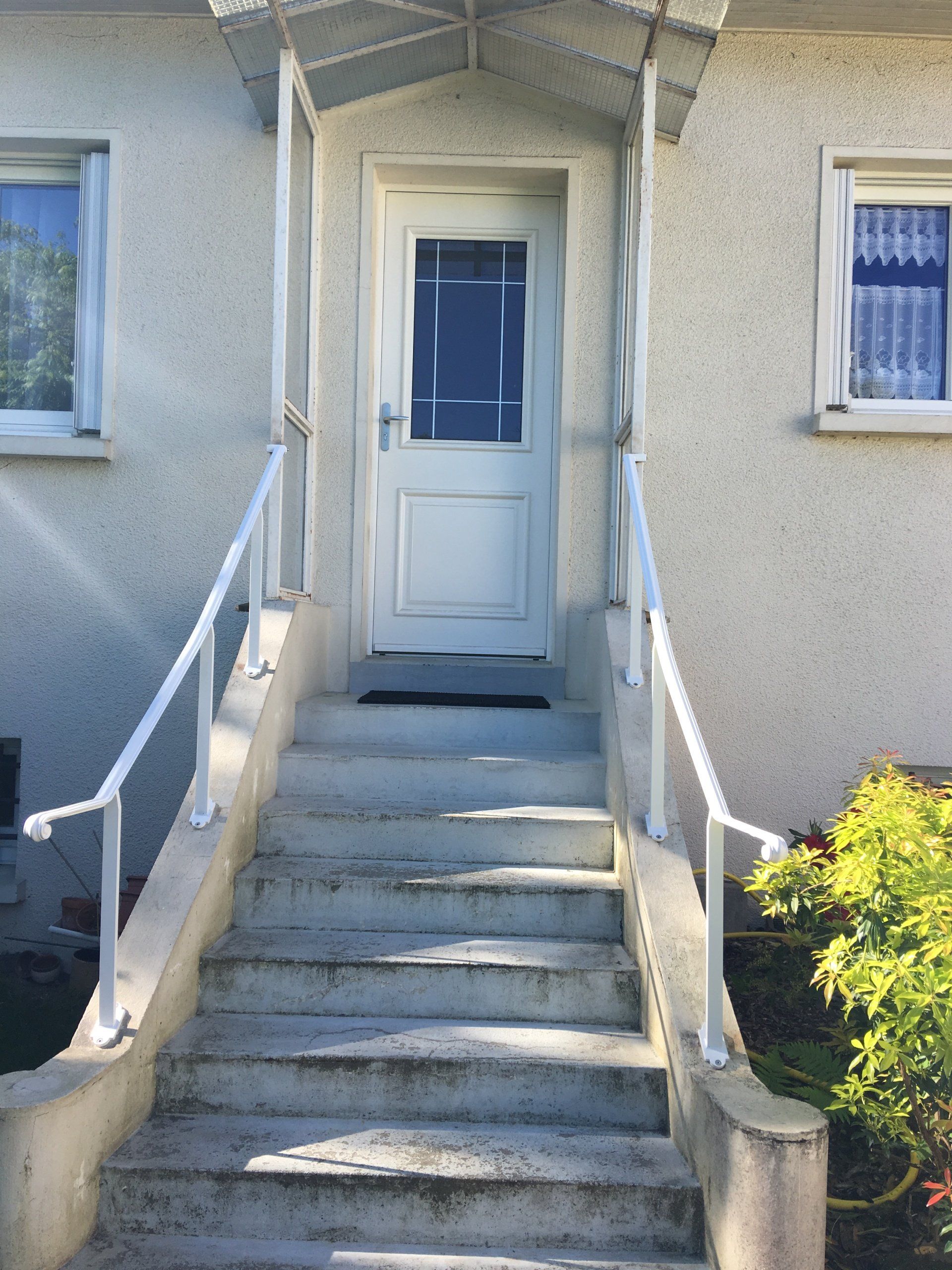 Travaux escaliers avant