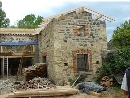 Maison en rénovation