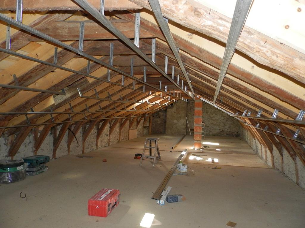 Travaux sous les combles