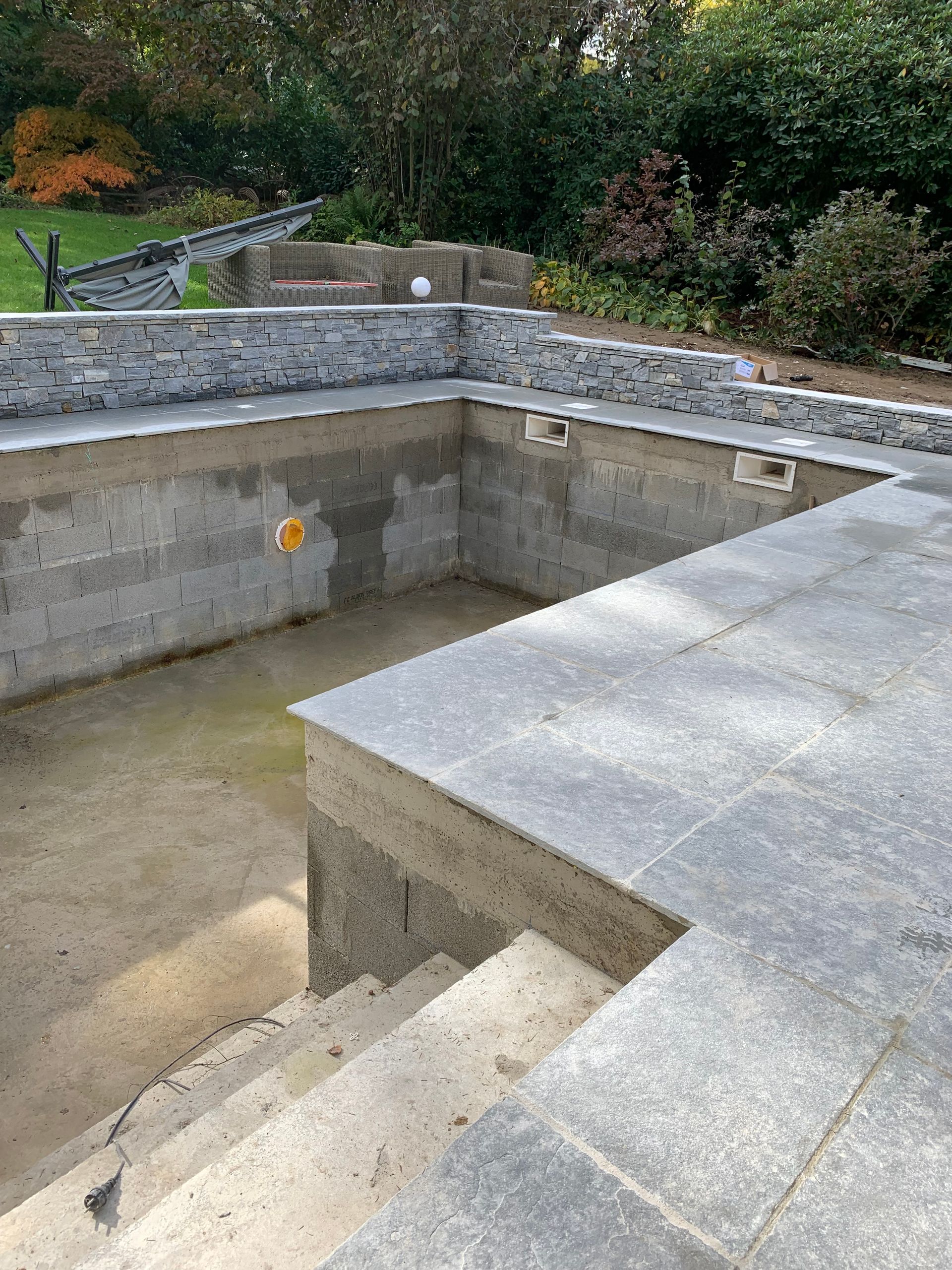 Terrassement de piscine