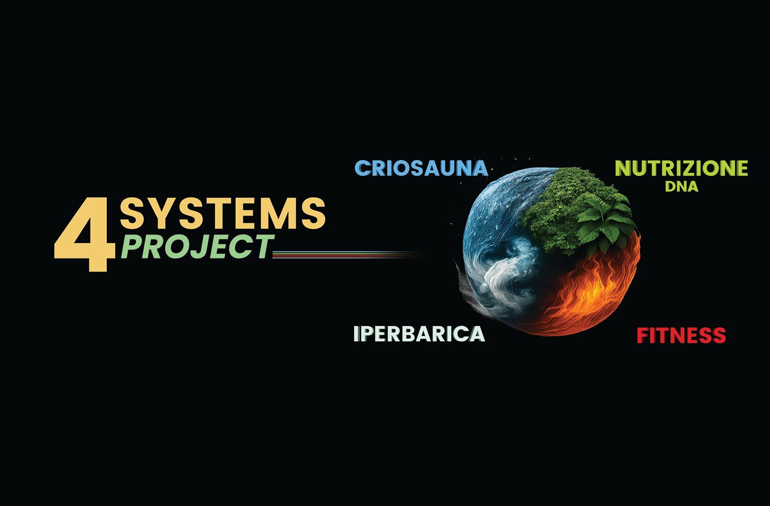 Logo nero e oro per il Biofit Club, con un giaguaro e il simbolo del sollevamento pesi.
