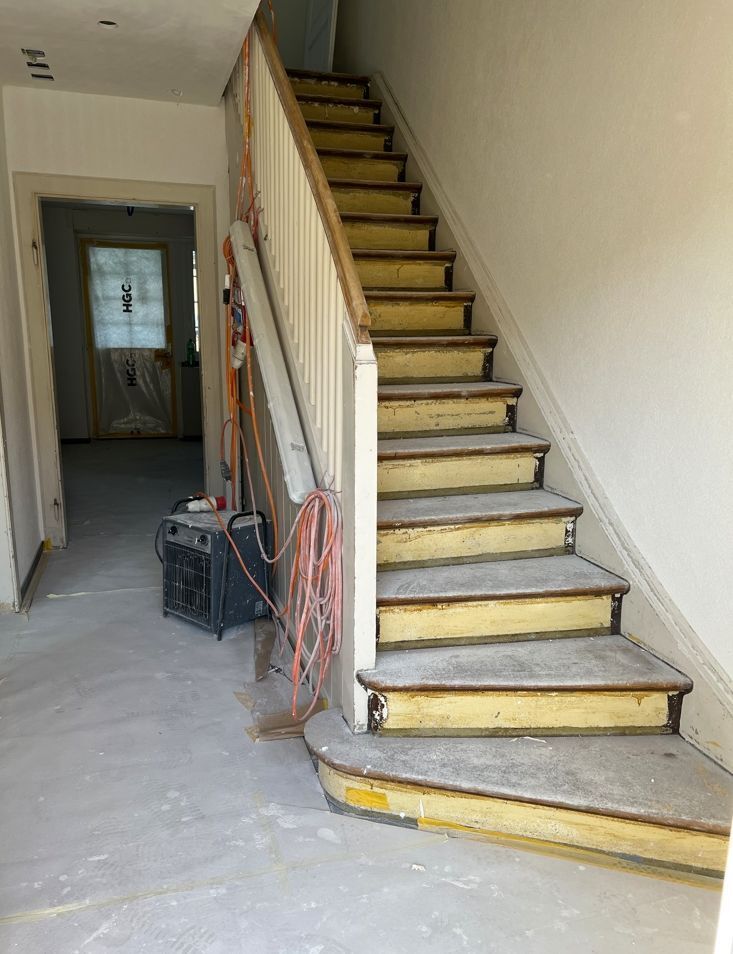 Treppe Vorher