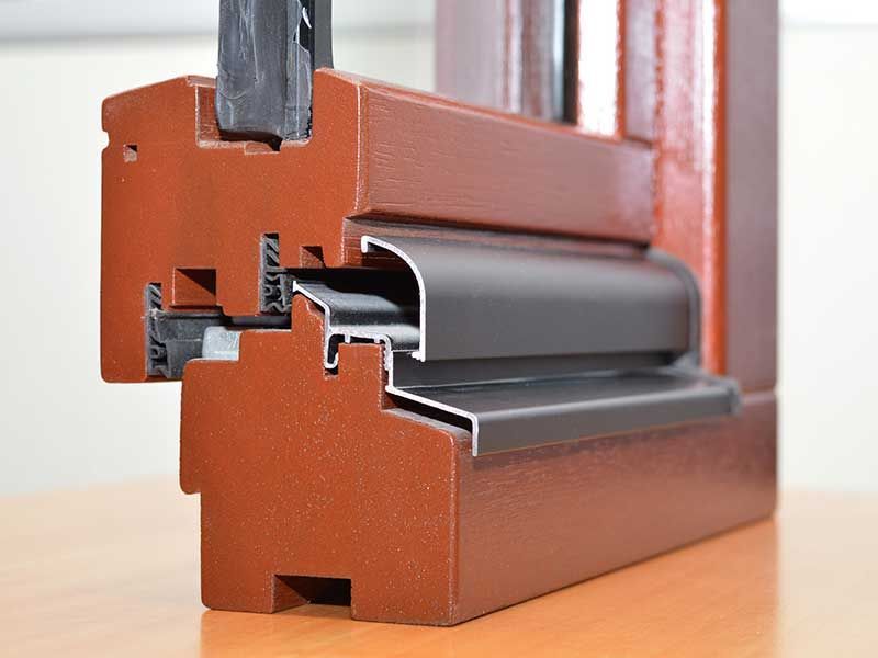 Holzfensterrahmen