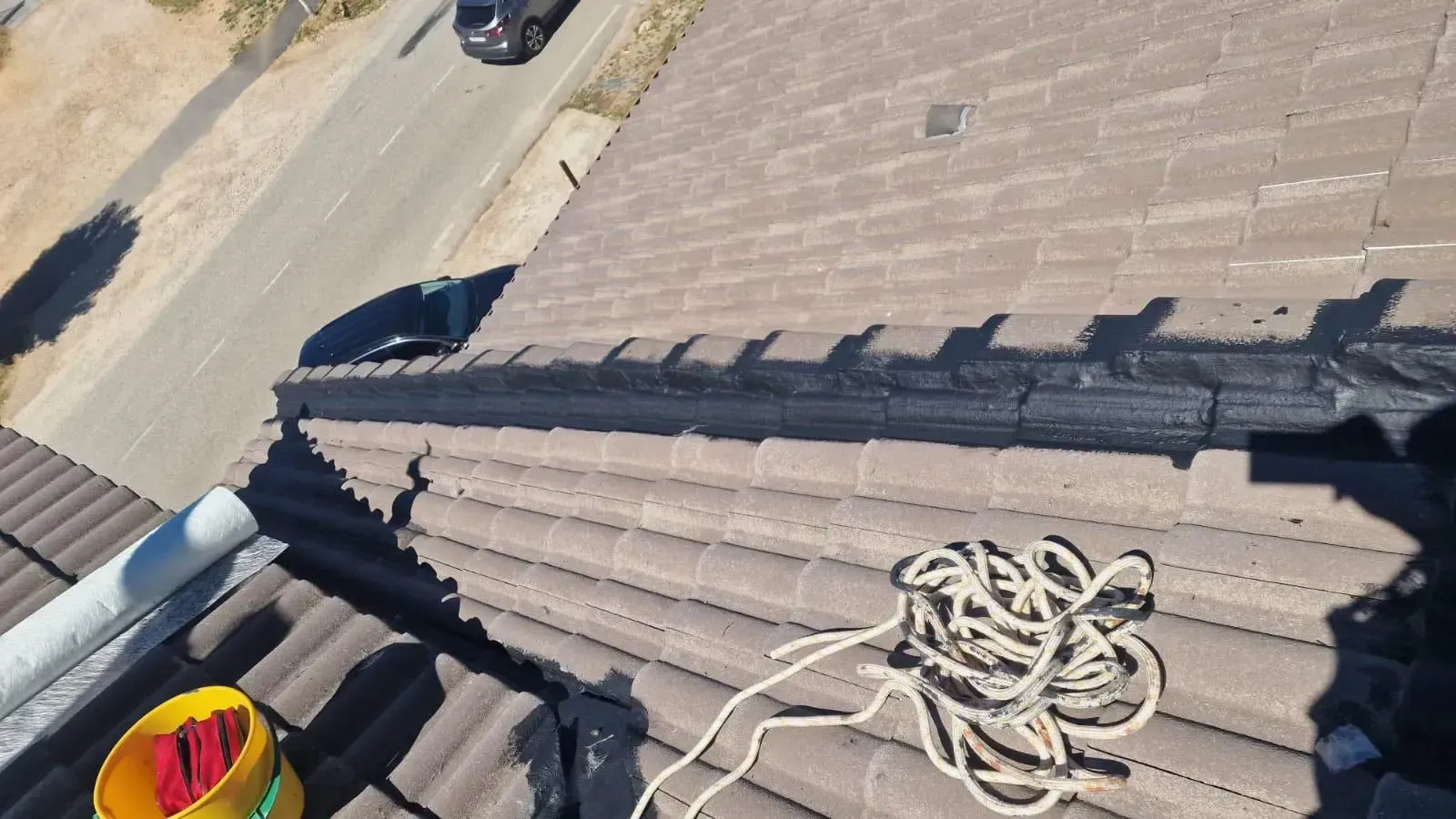 Limpieza y mantenimiento de tejados.