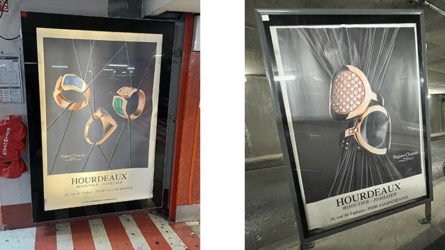 Affiches créées par l'entreprise