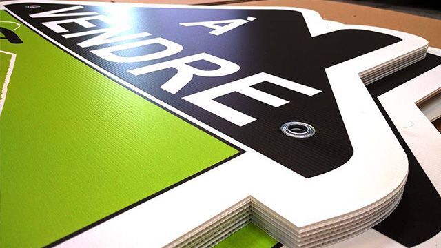 Panneaux en grand format