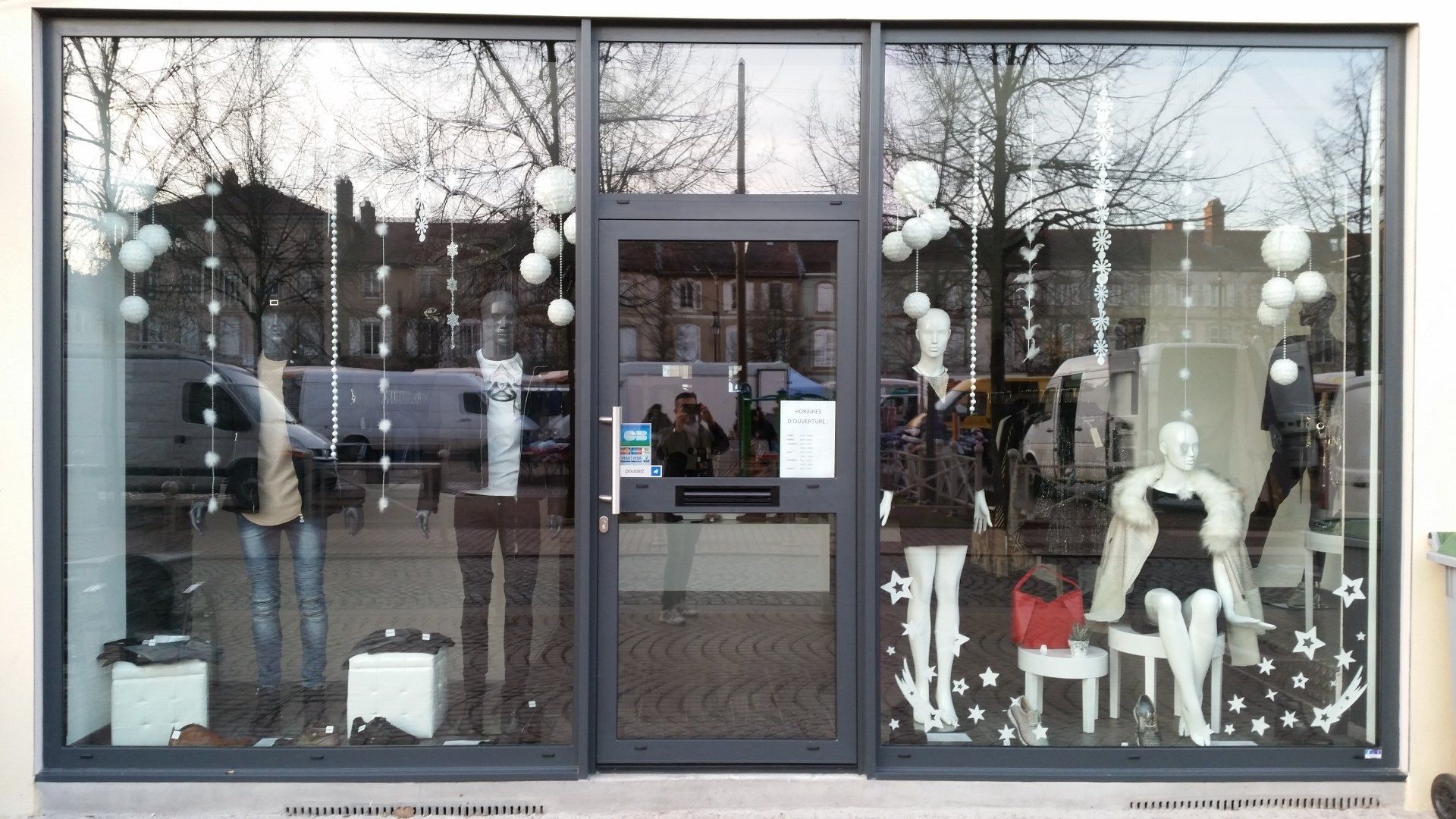 Vitrage pour devanture de magasin