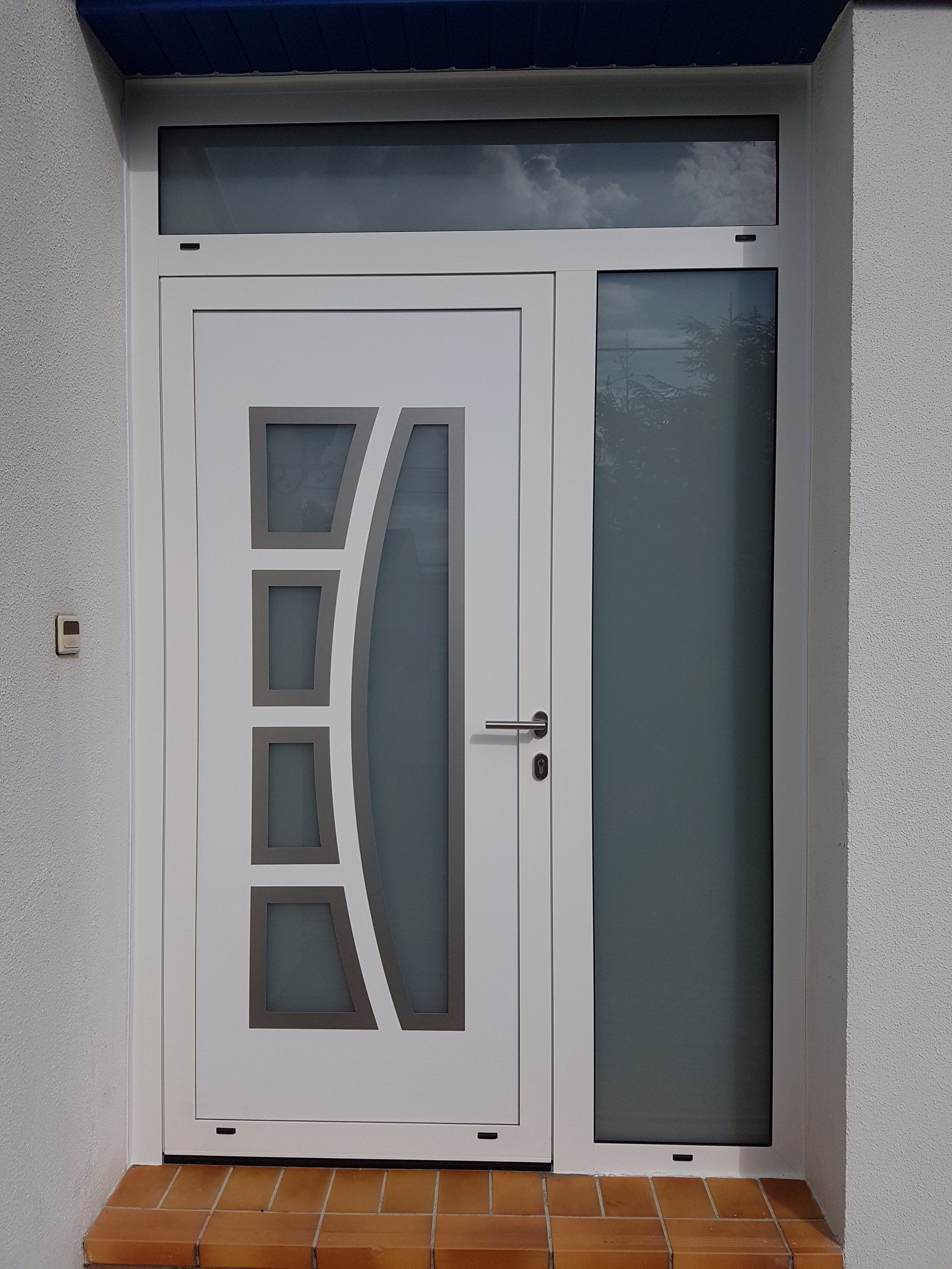 Portes d'entrées alu et PVC