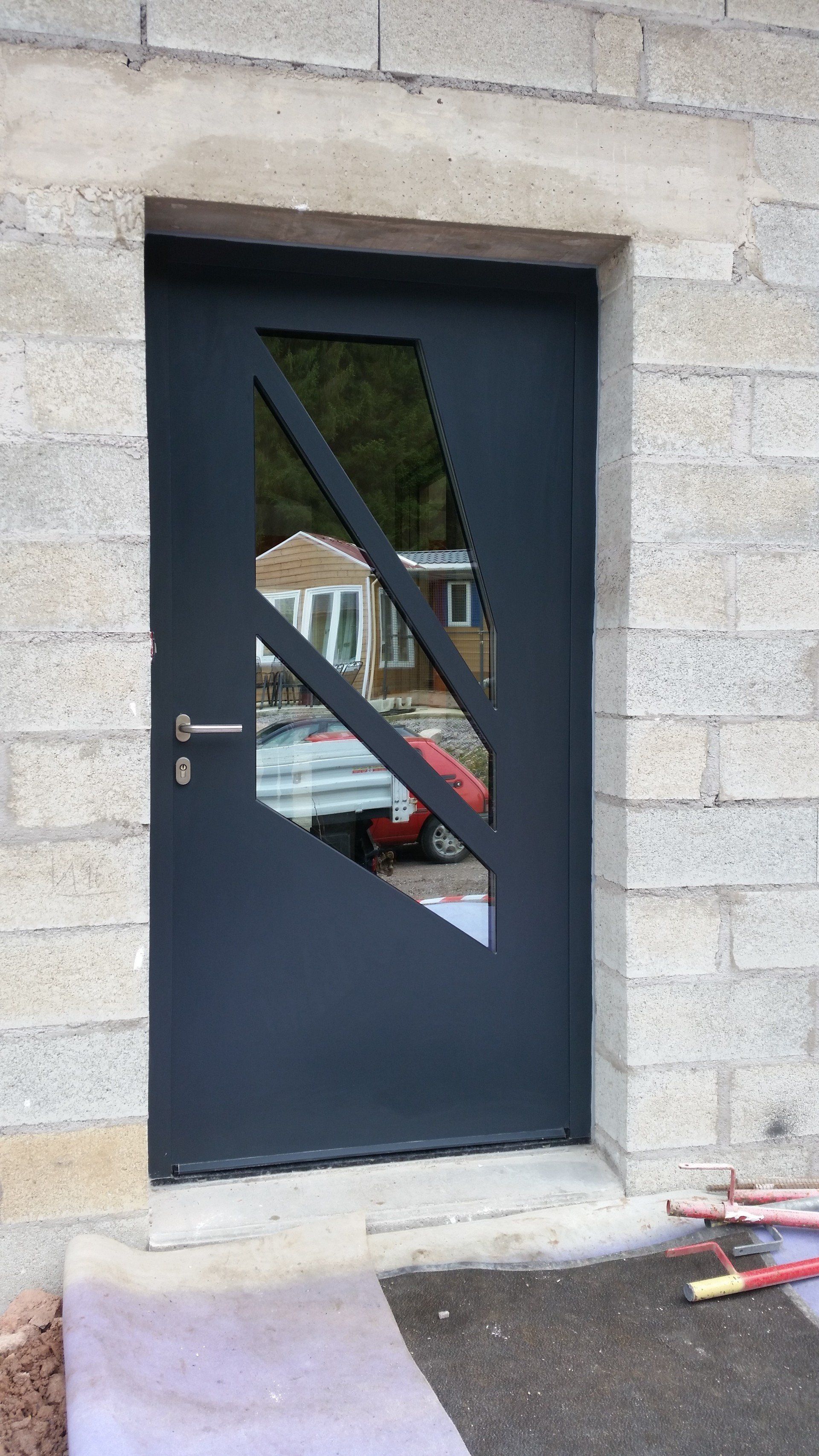 Porte d'entrée sur mesure