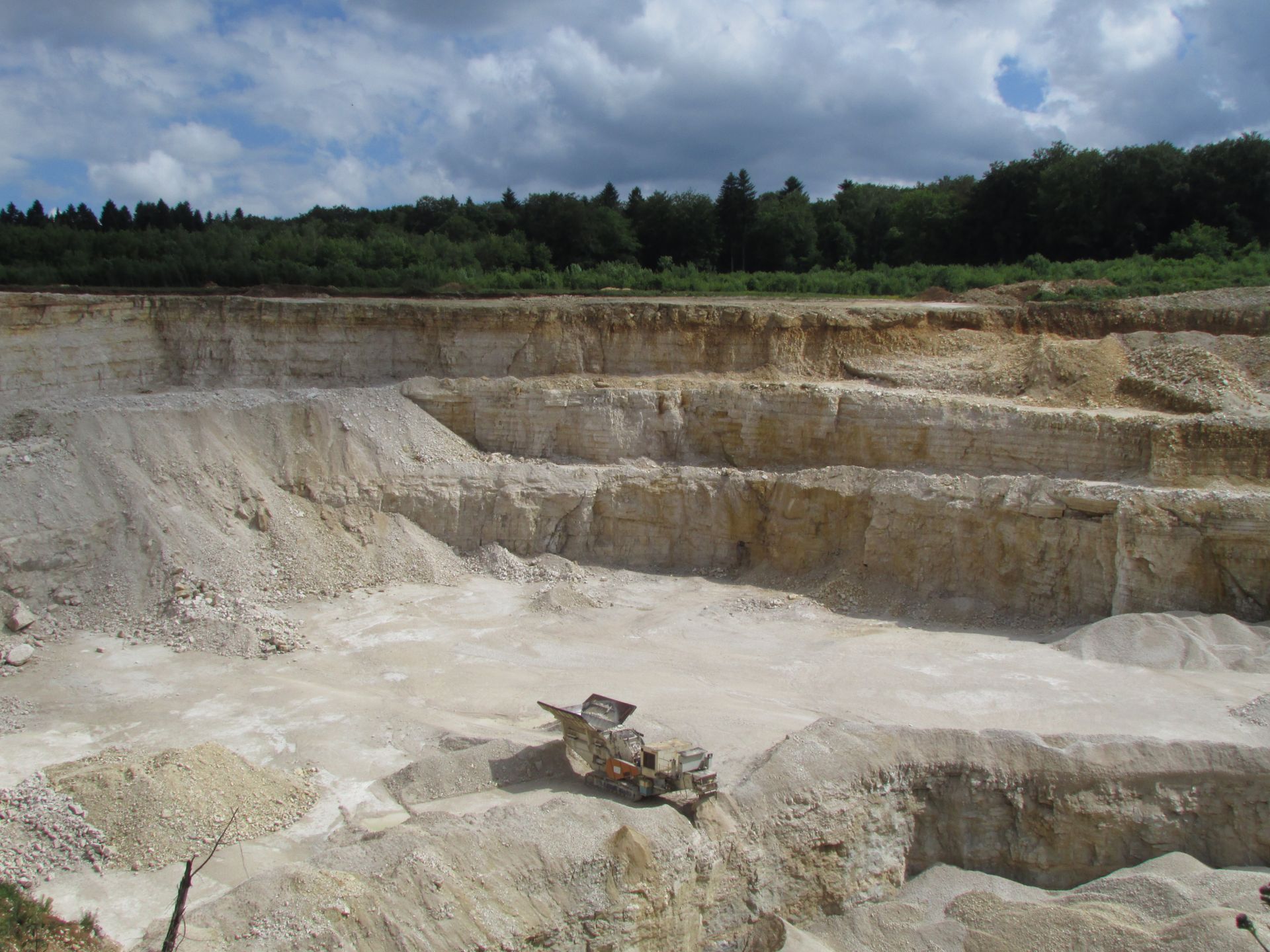 Carrière de pierres