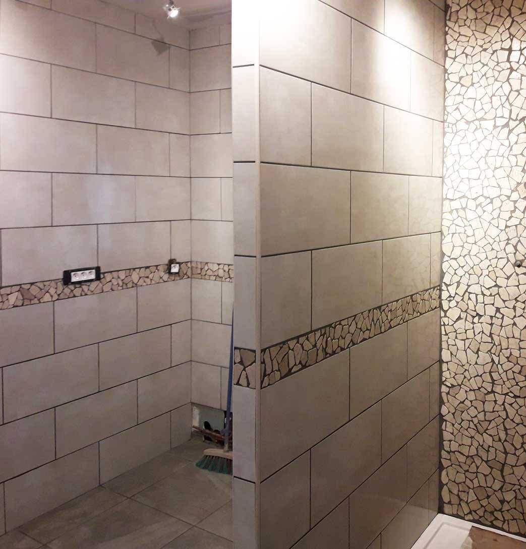 Douche à l'italienne