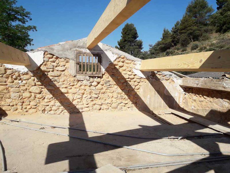 Réalisation de charpente