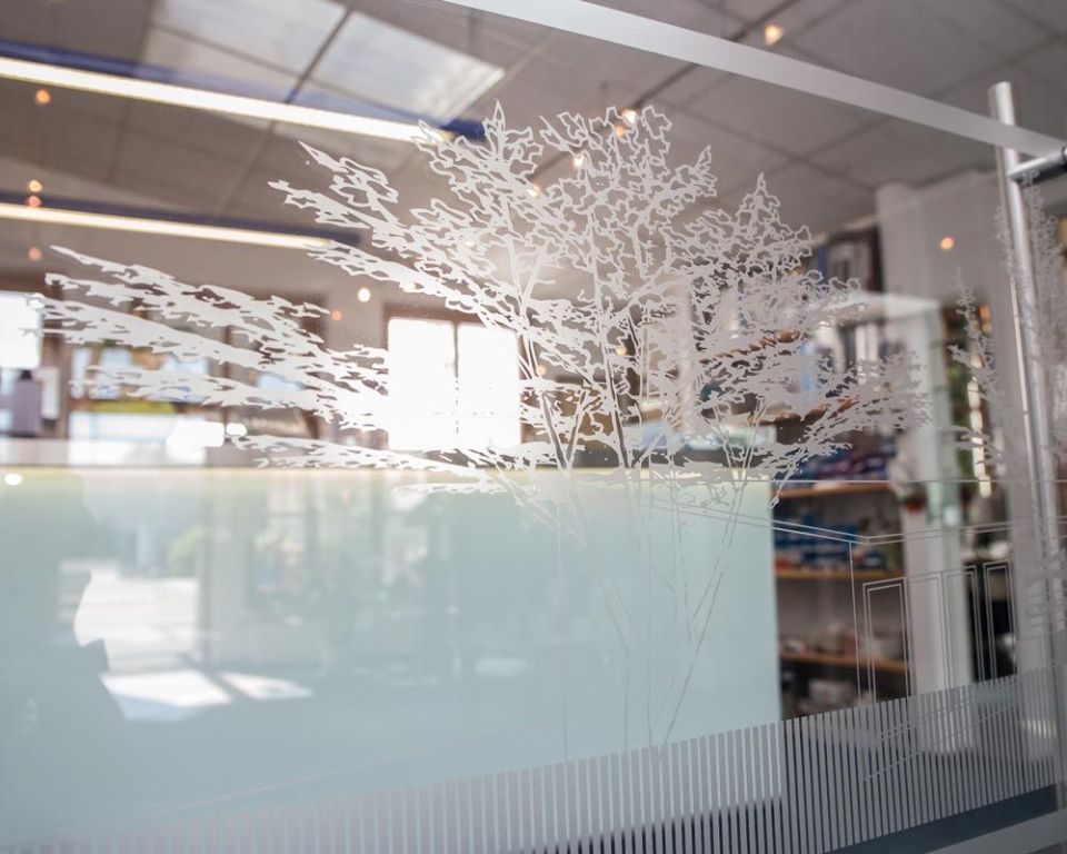 Ausstellungsraum von Glas-Bau-Kunst GBK Gesellschaft mit beschränkter Haftung