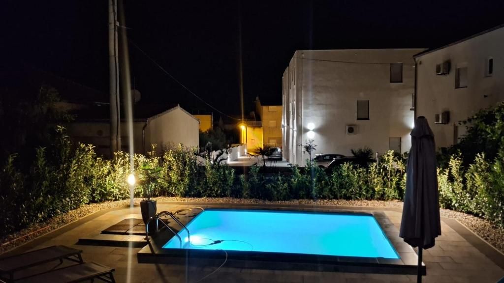Auszeit Vodice Pool von Apartment 1