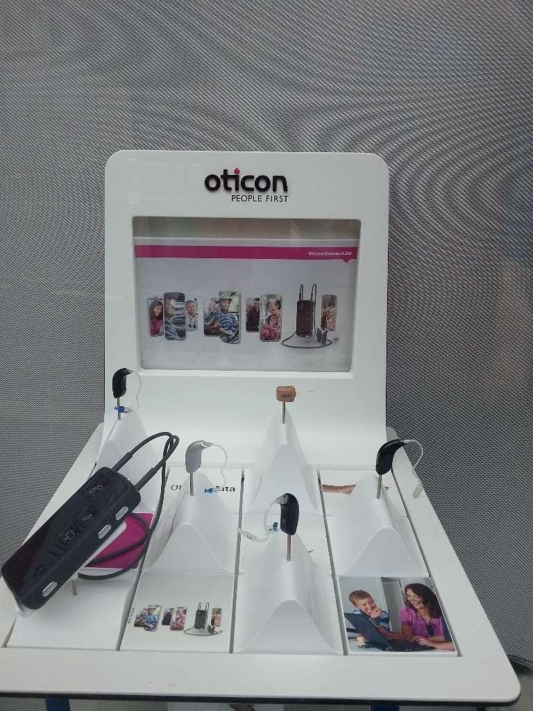Vente d'appareils auditifs Oticon