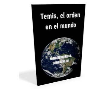 A black book titled temis el orden en el mundo