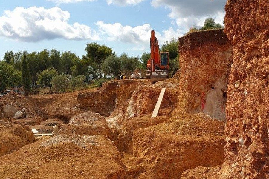Terrassement complexe