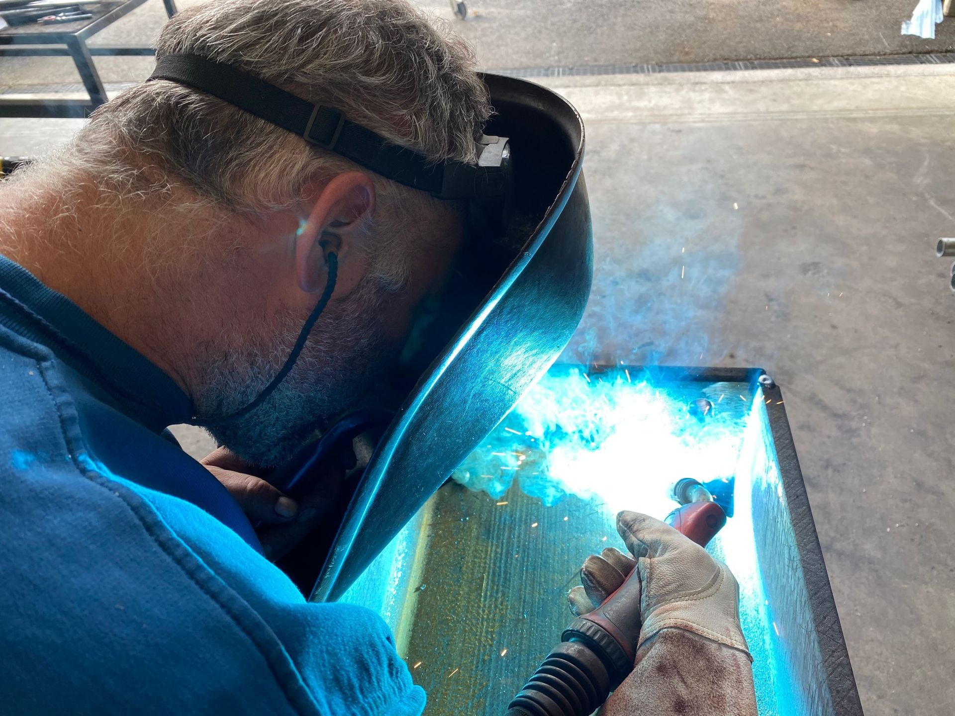 Produktion Stahlbau Entsorgungsplatz Gemeinde Dachsen (11)