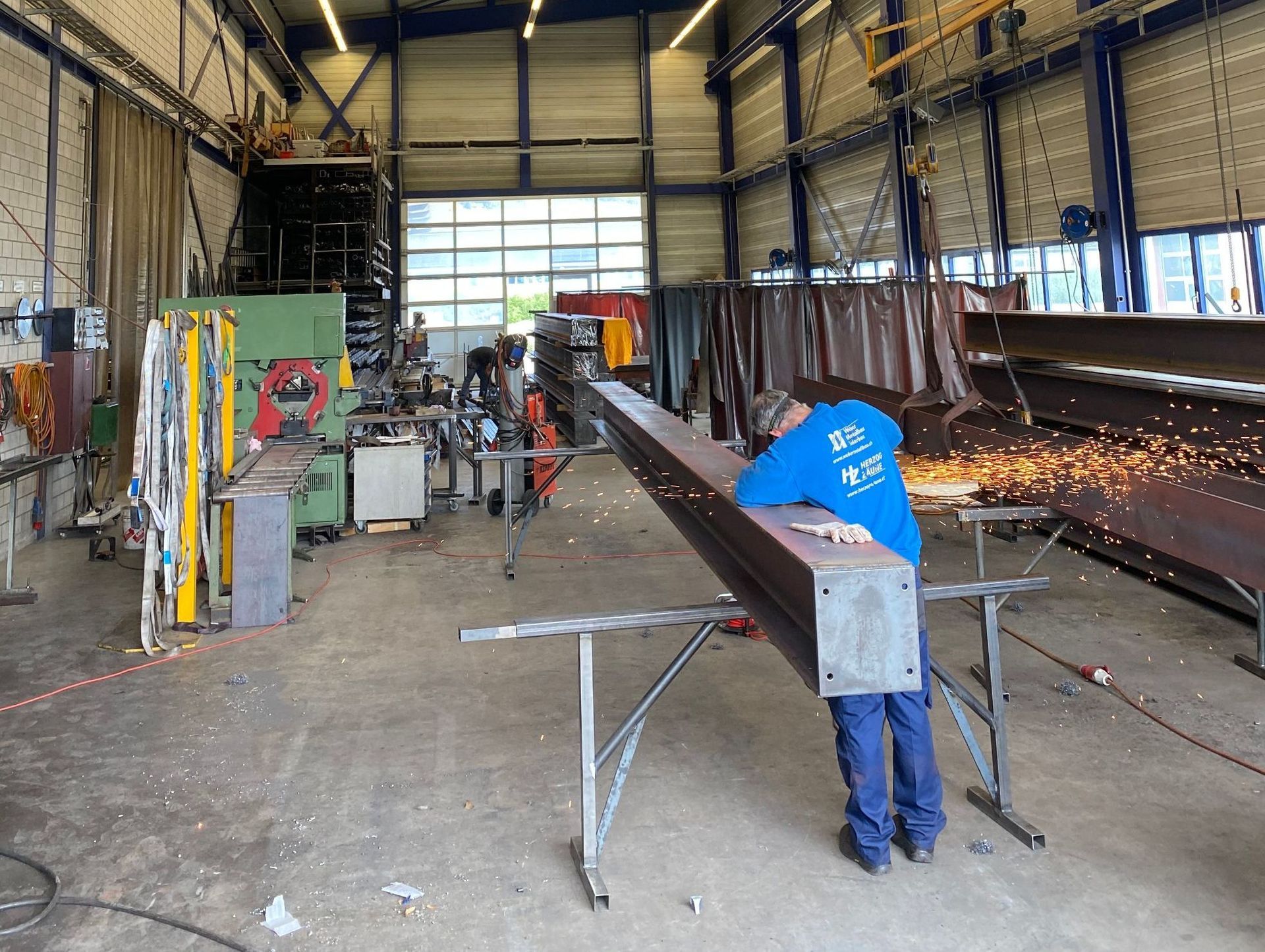 Produktion Stahlbau Entsorgungsplatz Gemeinde Dachsen (5)