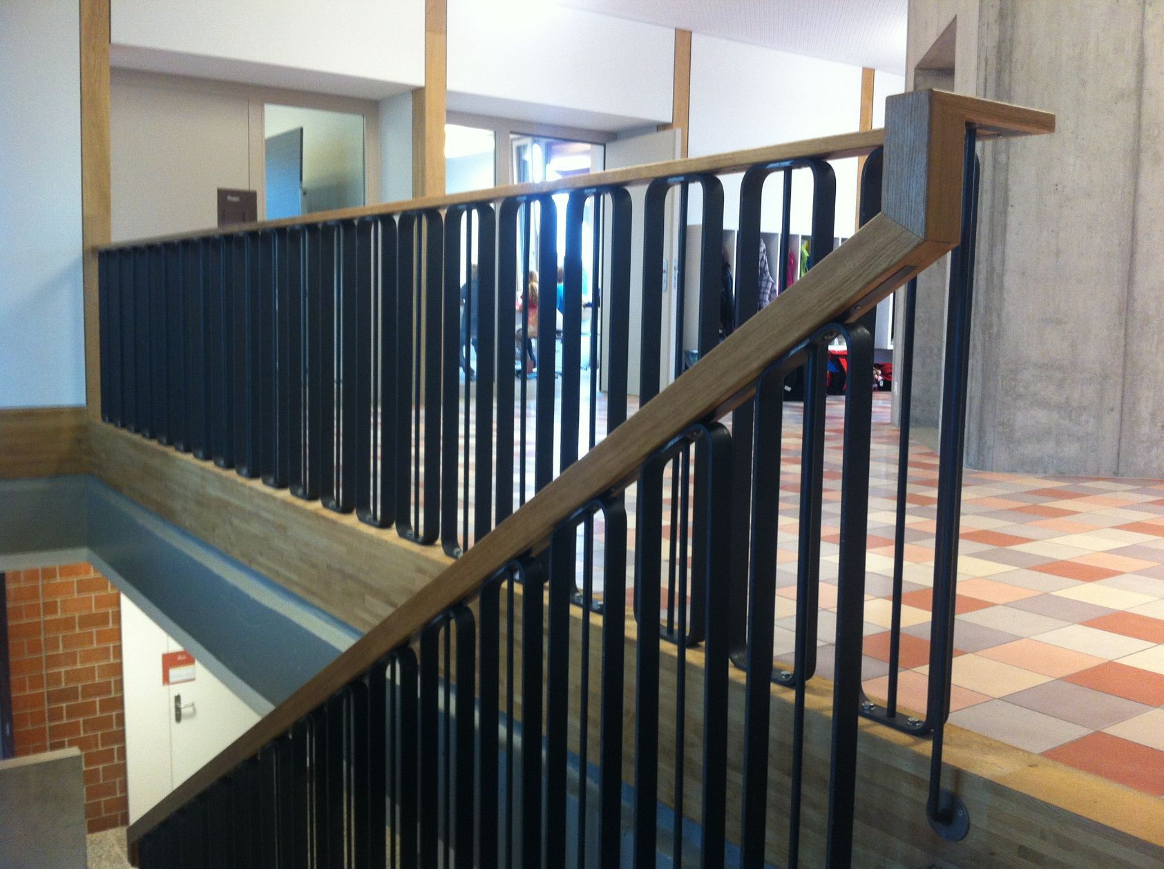 Treppenhausgeländer