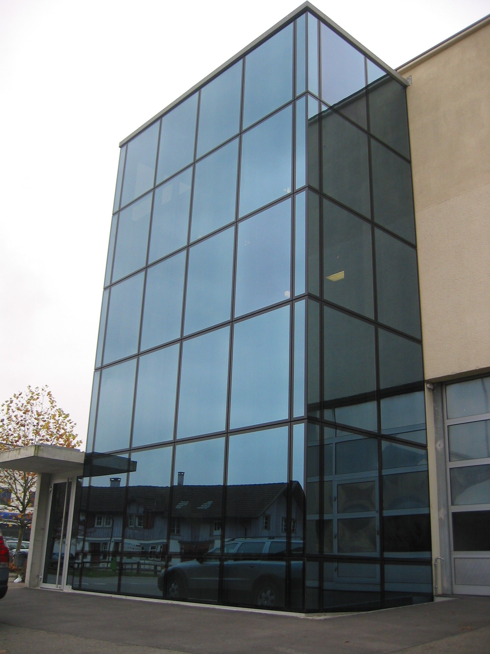 Treppenhausverglasung