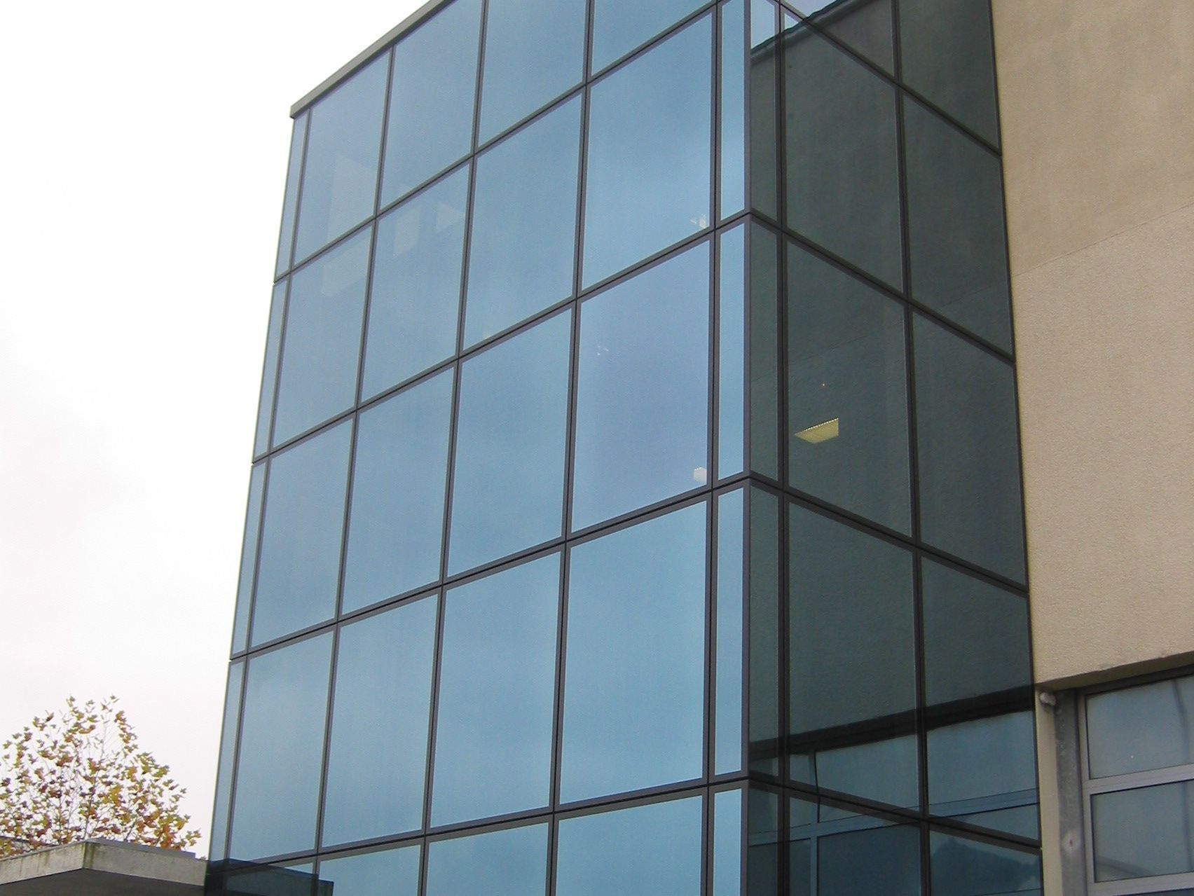 Treppenhausverglasung, Lindenstrasse Feuerthalen 1