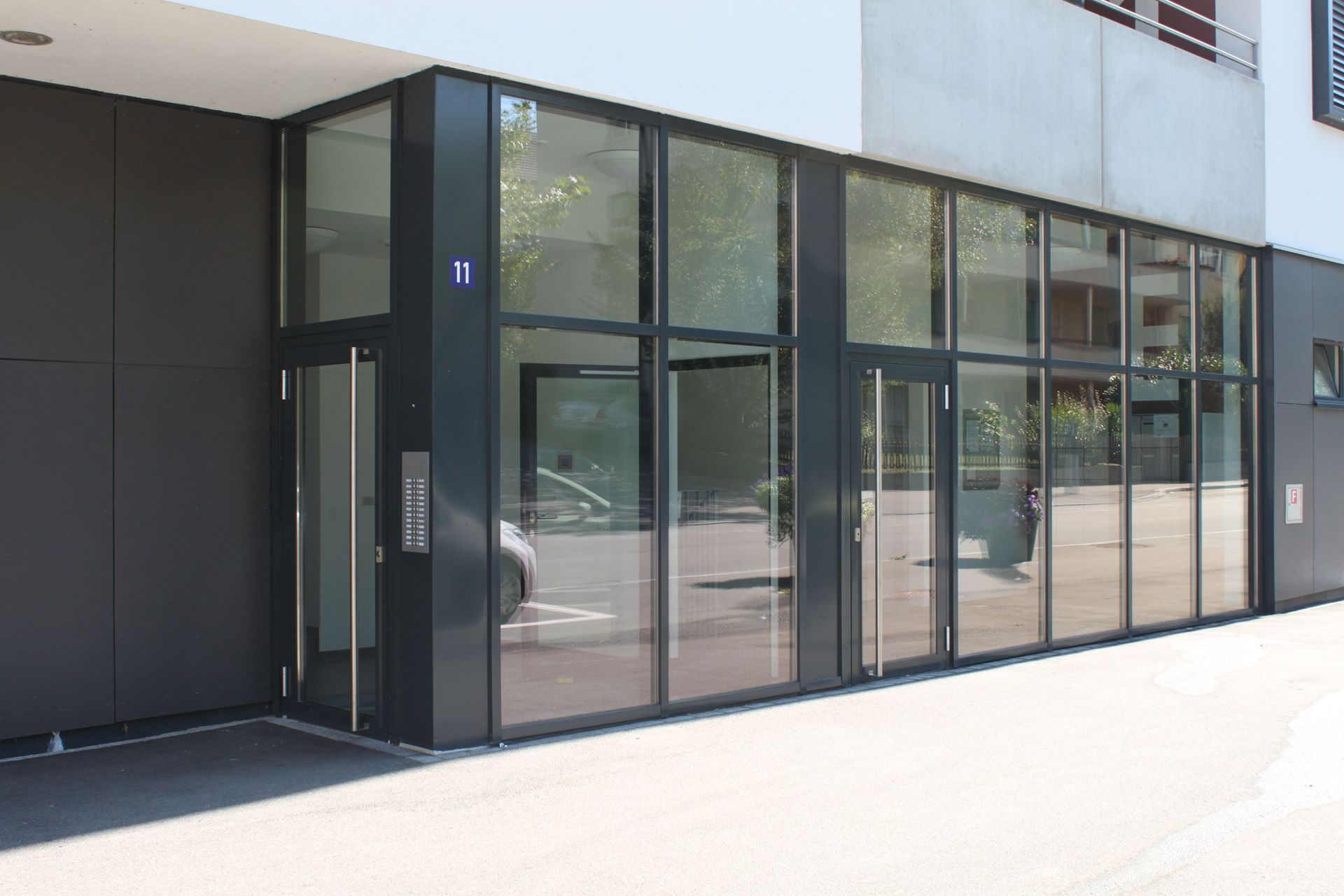 Treppenhausverglasung Poststr. Neuhausen