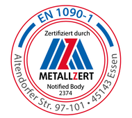 Zertifikat Metall MetallZERT